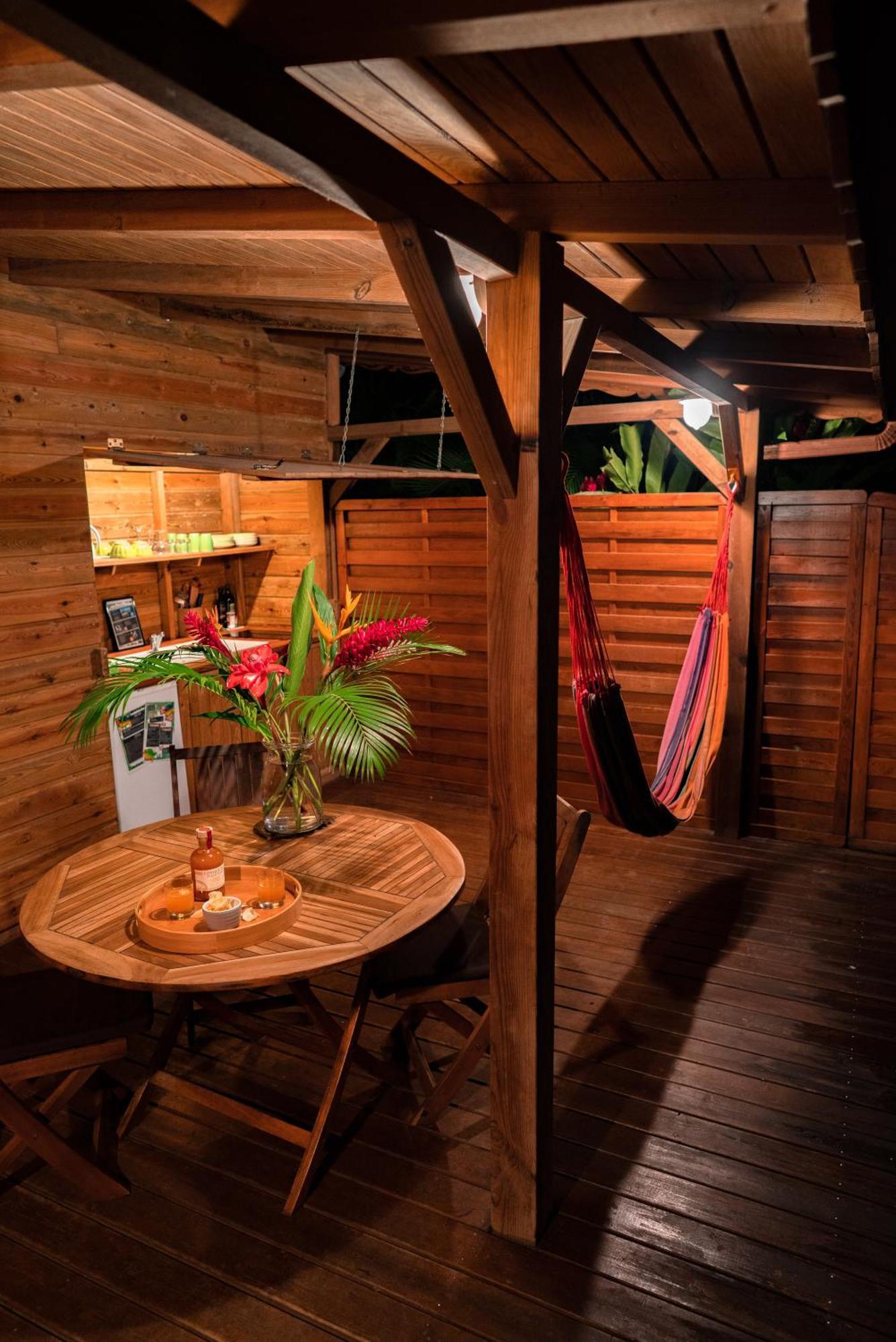 Au Jardin Des Colibris Ecolodge&Spa Deshaies Zewnętrze zdjęcie